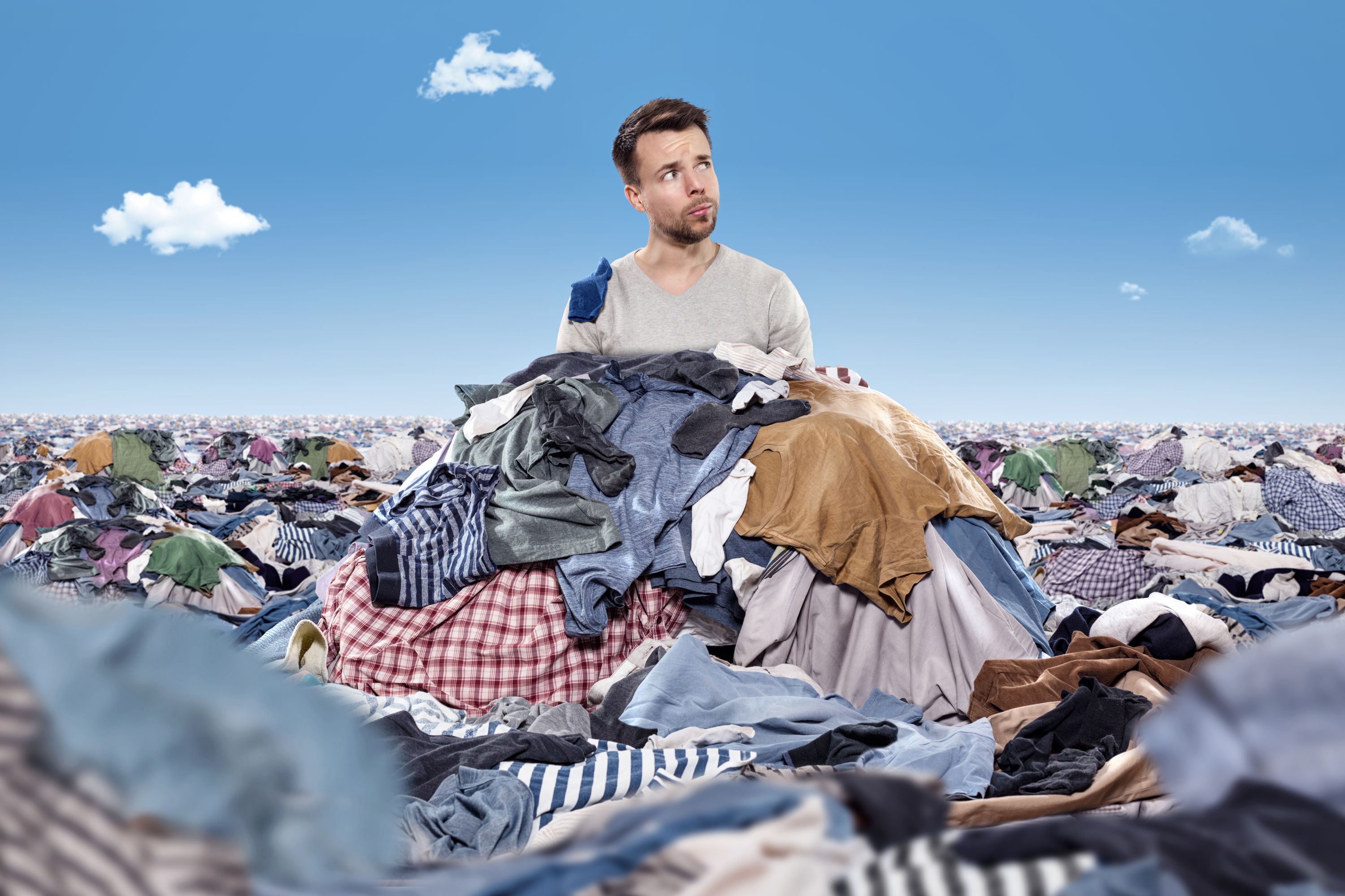 Laundry Disaster Shutterstock 1025197564